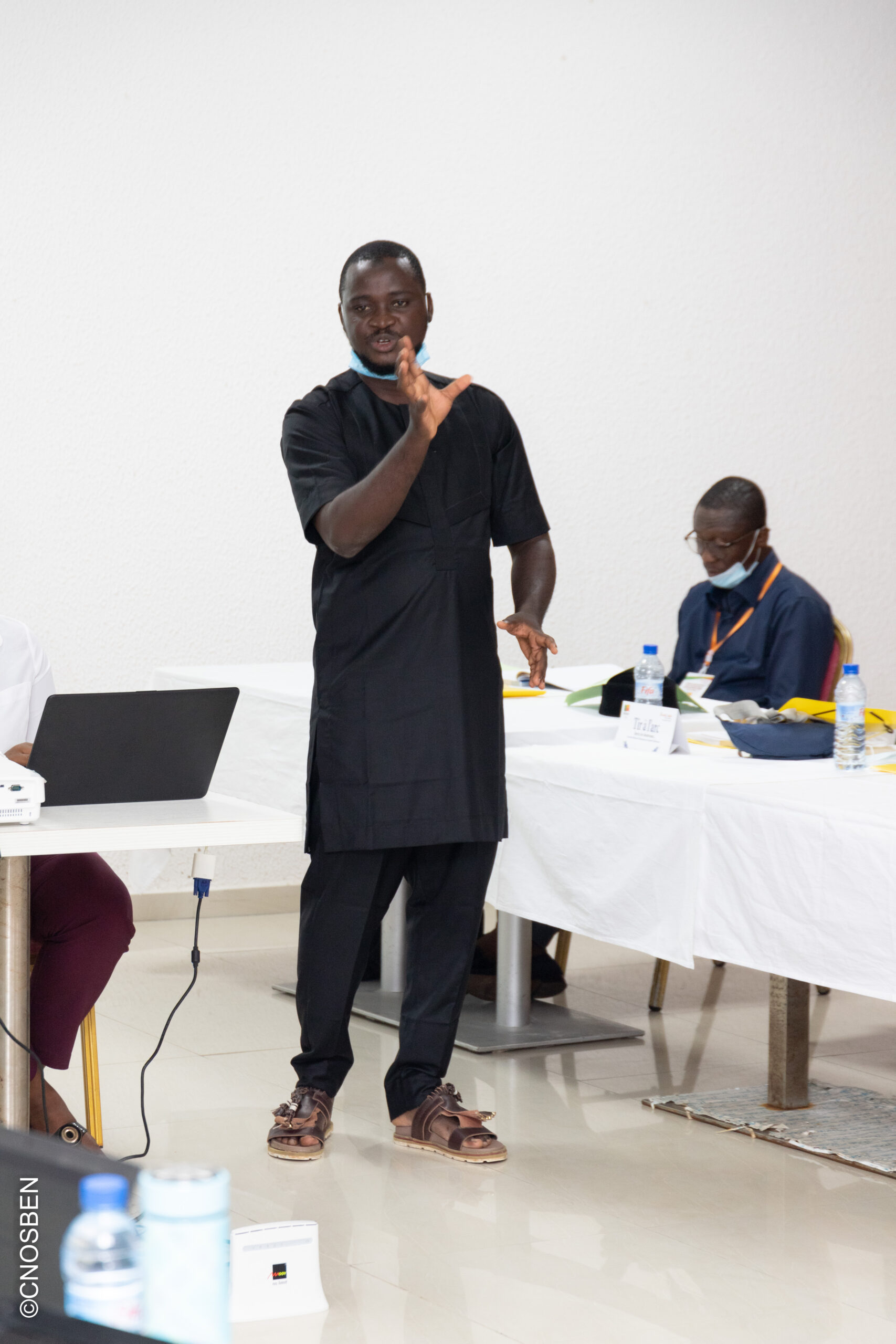 Mouhamed Salifou doctorant à l’institut des sciences d’éducation (ISE)